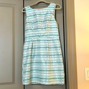 Blue and Green Polka Dot Sundress